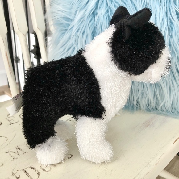 Webkinz, Boston Terrier, Ganz, Stuffed, Puppy, Dog, Toy, WITH CODE - Picture 5 of 13